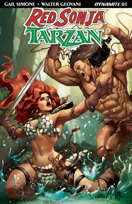 Red Sonja - Tarzan #3