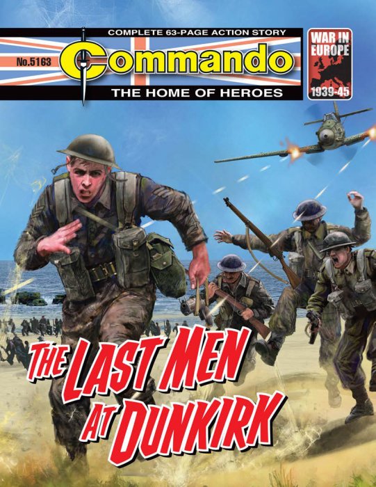 Commando #5163-5166 Complete
