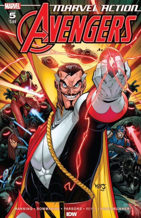 Marvel Action Avengers #5-8