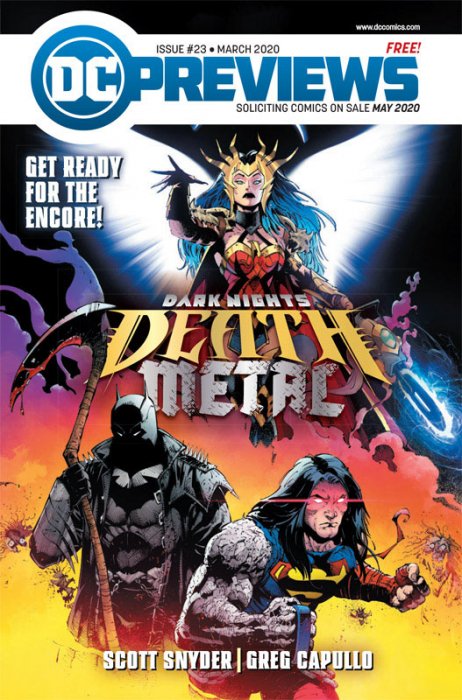 DC Previews #23 (March 2020 for May 2020)