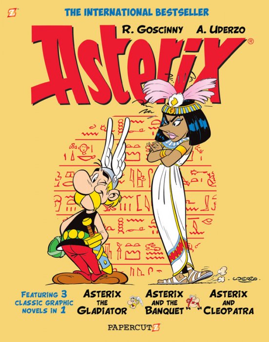 Asterix Vol.2 - Asterix the Gladiator, Asterix and the Banquet, Asterix and Cleopatra