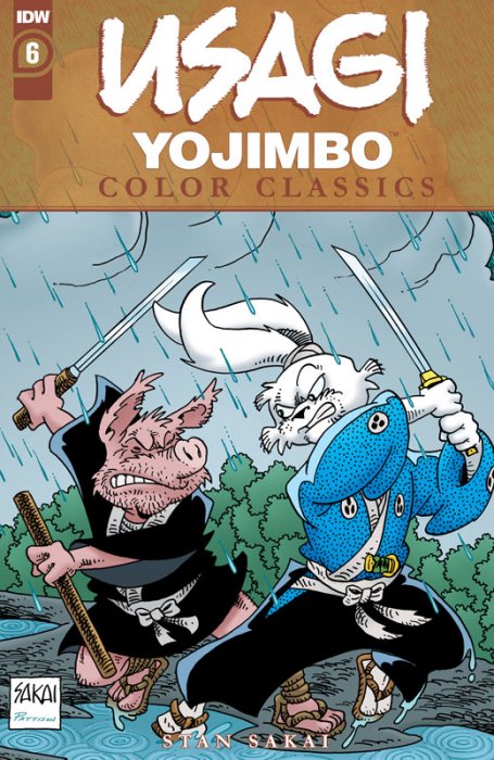 Usagi Yojimbo Color Classics #6