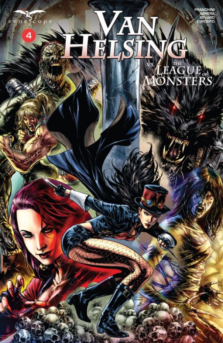 Van Helsing vs. the League of Monsters #4
