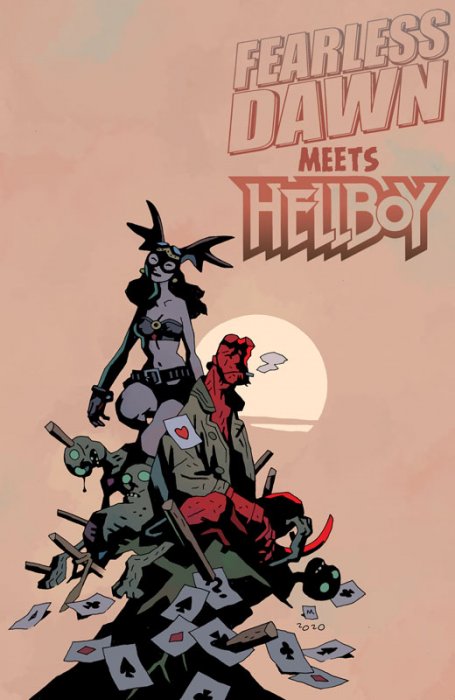 Fearless Dawn Meets Hellboy #1