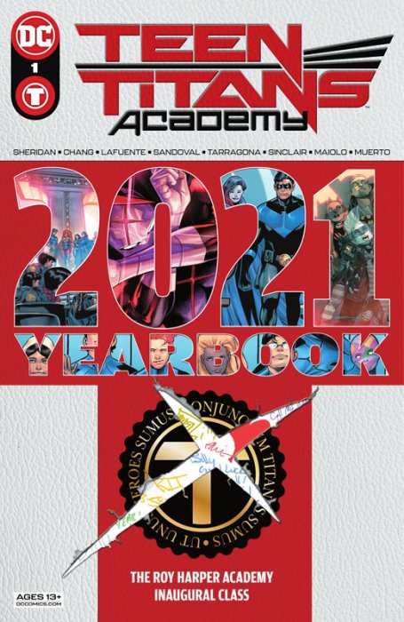 Teen Titans Academy 2021 Yearbook #1