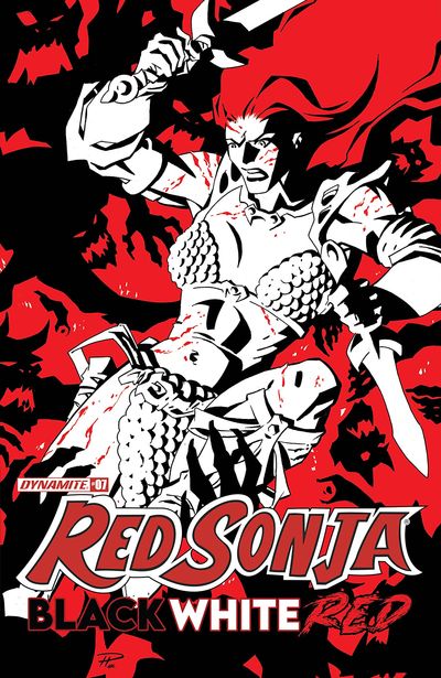 Red Sonja Black White Red #7