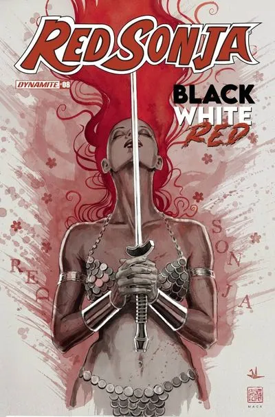 Red Sonja Black White Red #8