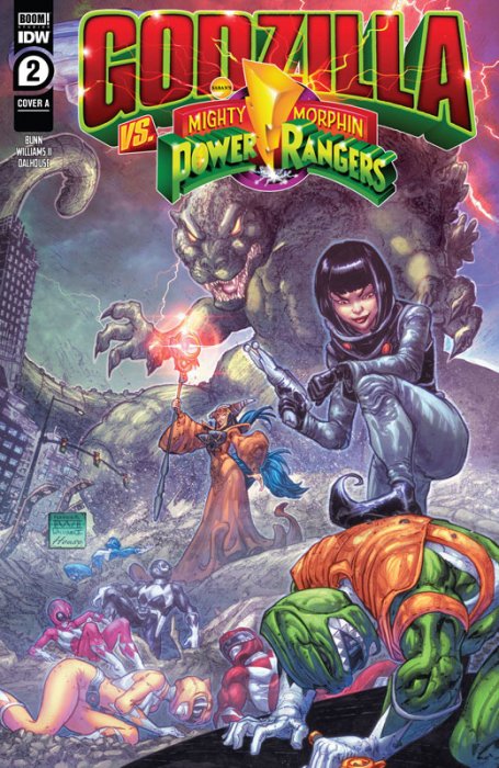 Godzilla vs. the Mighty Morphin Power Rangers #2