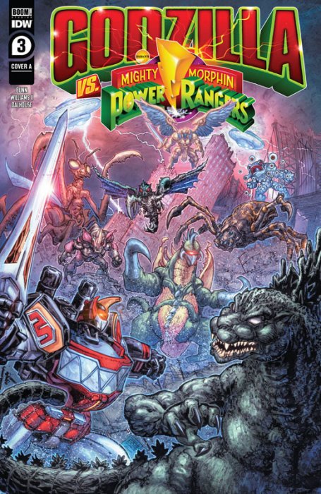 Godzilla vs. the Mighty Morphin Power Rangers #3