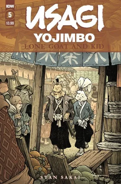 Usagi Yojimbo - Lone Goat and Kid #5