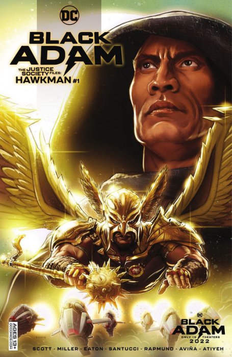 Black Adam - The Justice Society Files - Hawkman #1