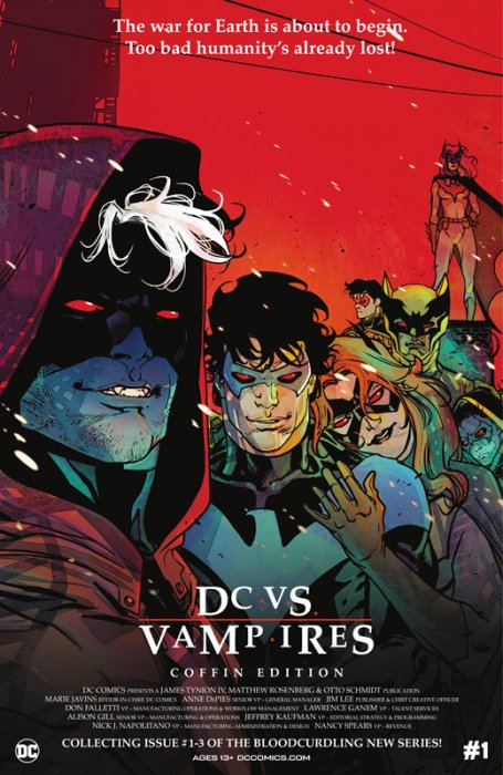 DC vs. Vampires - Coffin Edition #1
