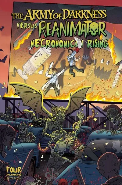 The Army of Darkness vs. Reanimator - Necronomicon Rising #4