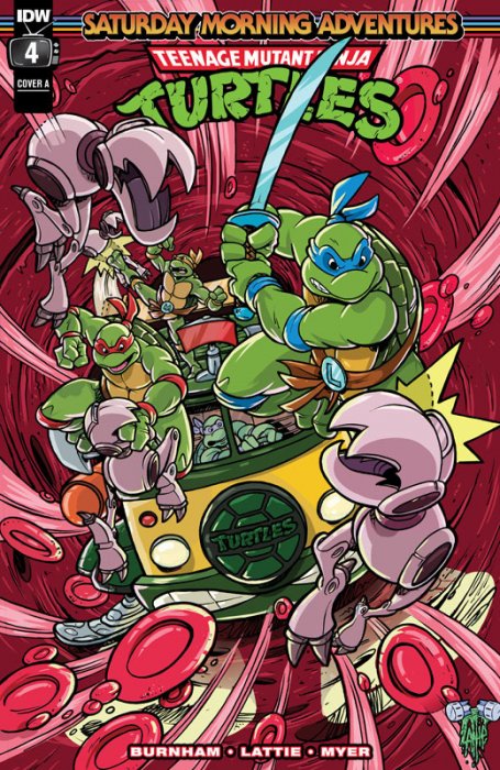 Teenage Mutant Ninja Turtles - Saturday Morning Adventures #4