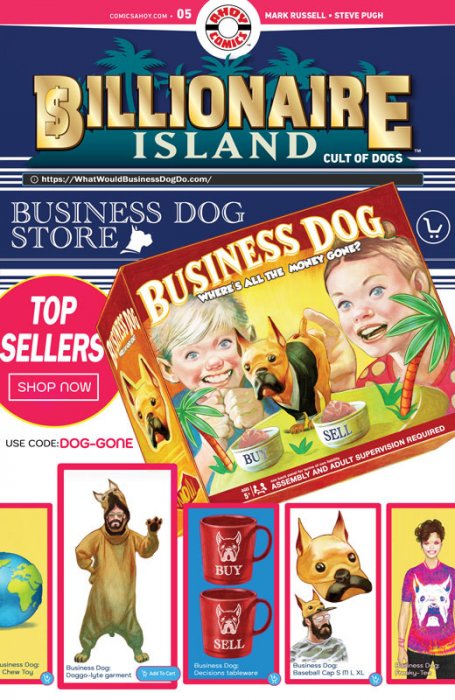 Billionaire Island - Cult of Dogs #5
