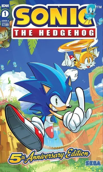 Sonic The Hedgehog - 5th Anniversary Edition #1