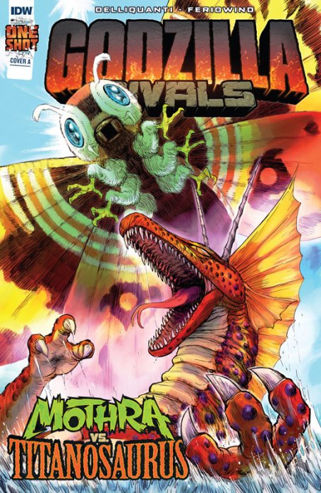 Godzilla Rivals - Mothra vs. Titanosaurus #1