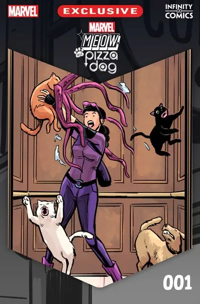 Marvel Meow and Pizza Dog - Infinity Comic #1-4