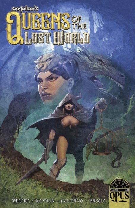 Sanjulian's Queens of the Lost World #1