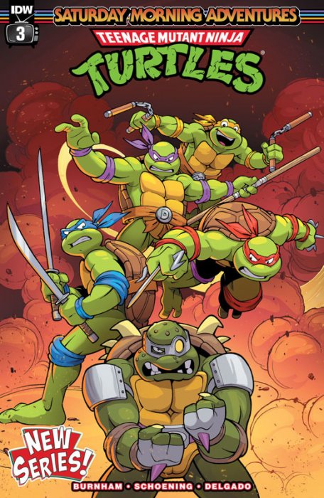 Teenage Mutant Ninja Turtles - Saturday Morning Adventures #3