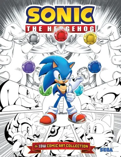 Sonic The Hedgehog - The IDW Comic Art Collection #1