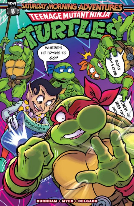 Teenage Mutant Ninja Turtles - Saturday Morning Adventures #8