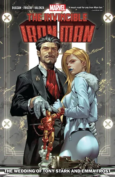 The Invincible Iron Man by Gerry Duggan Vol.2 - The Wedding Of Tony Stark And Emma Frost #1 - TPB