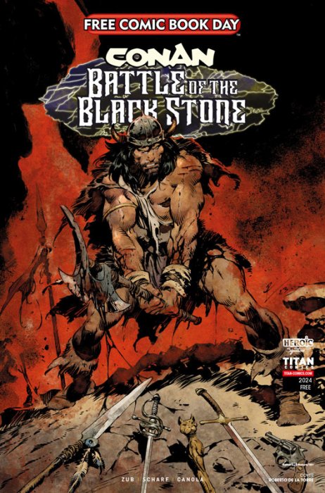 Conan the Barbarian - FCBD 2024 - Battle of the Black Stone