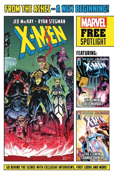 X-Men - From The Ashes Sampler #1
