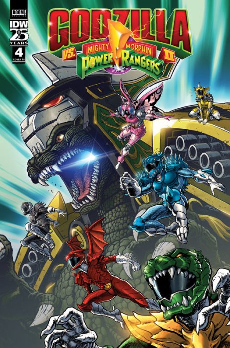 Godzilla Vs. The Mighty Morphin Power Rangers II #4