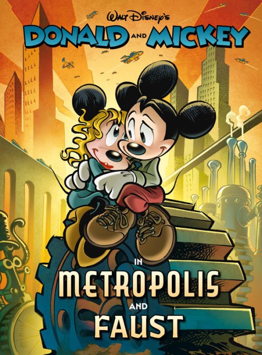 Donald and Mickey in Metropolis and Faust #1