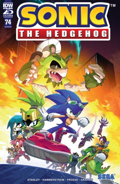 Sonic The Hedgehog #74