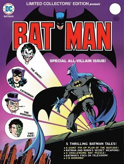 Limited Collectors’ Edition Vol.4 C-37 - Batman Special All-Villain Issue! Facsimile Edition #1