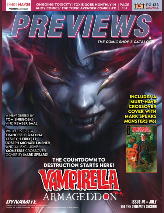 Previews #440 (May 2025 for July 2025)