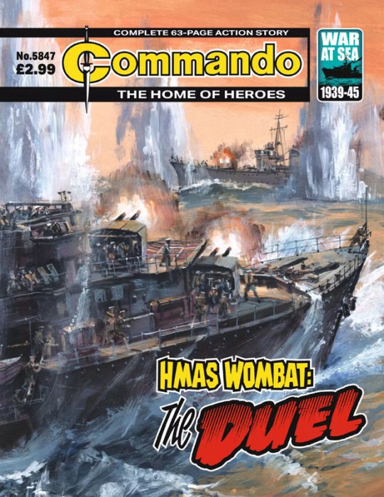 Commando #5847-5850