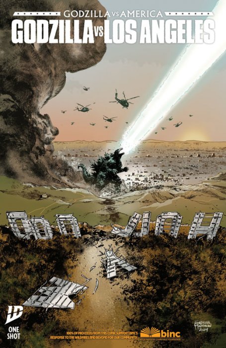 Godzilla Vs. America - Los Angeles #1