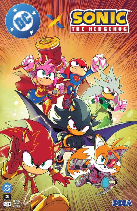 DC x Sonic the Hedgehog #3