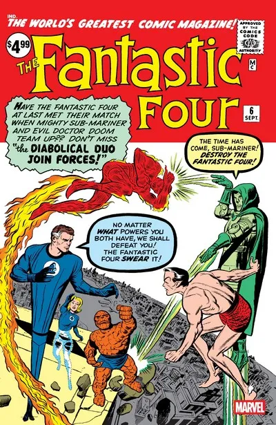 Fantastic Four #6 - Facsimile Edition