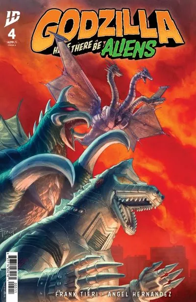 Godzilla - Here There Be Aliens #4