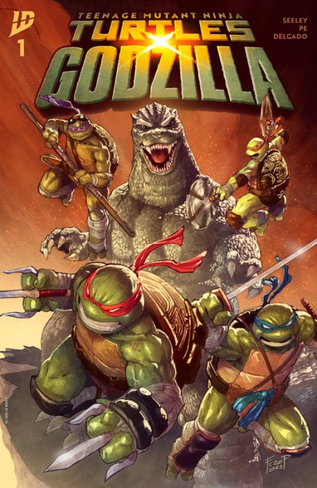 Teenage Mutant Ninja Turtles x Godzilla #1
