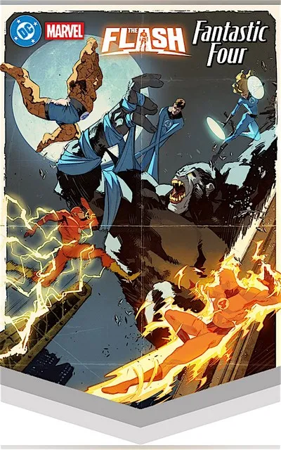 DC-Marvel - The Flash - Fantastic Four #1