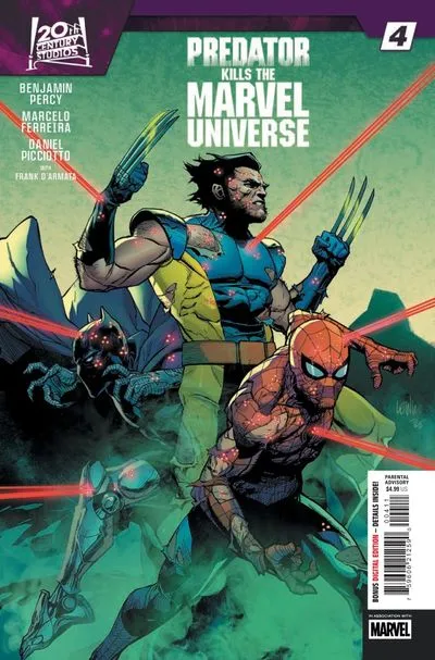 Predator Kills The Marvel Universe #4