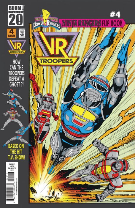 VR Troopers - Power Rangers Flipbook Facsimile Edition #4