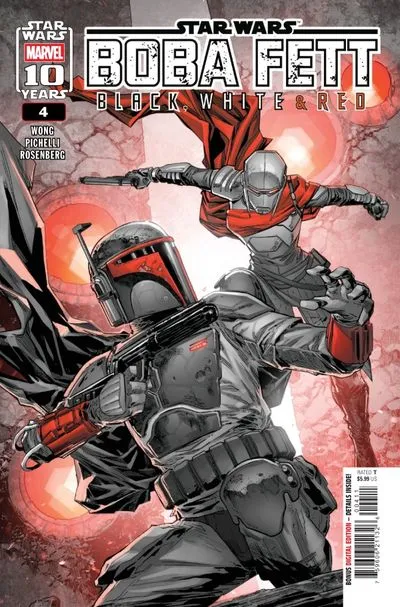 Star Wars - Boba Fett - Black, White & Red #4