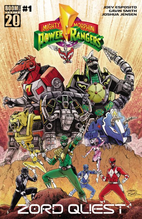Mighty Morphin Power Rangers - Zord Quest #1
