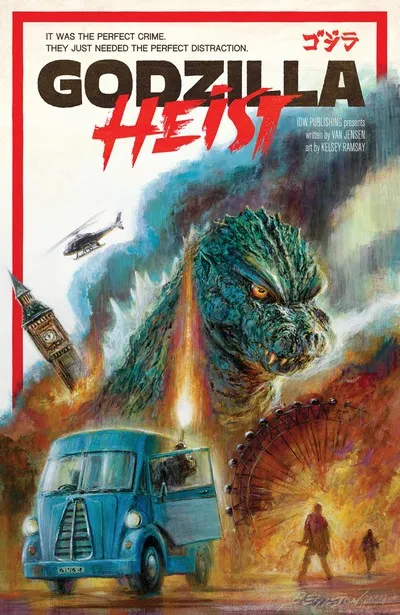 Godzilla - Heist #1 - TPB