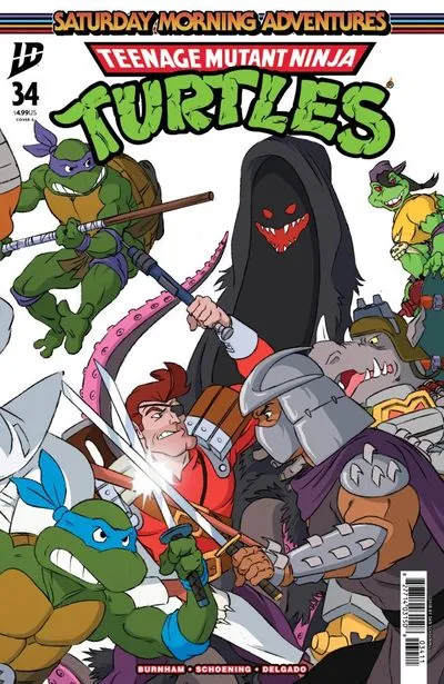 Teenage Mutant Ninja Turtles - Saturday Morning Adventures #34