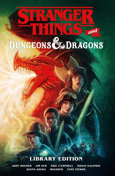 Stranger Things and Dungeons & Dragons Library Edition (#1-4)
