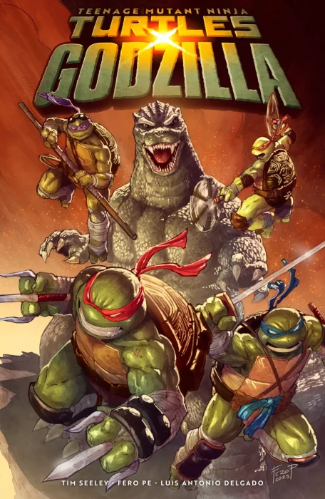Teenage Mutant Ninja Turtles x Godzilla