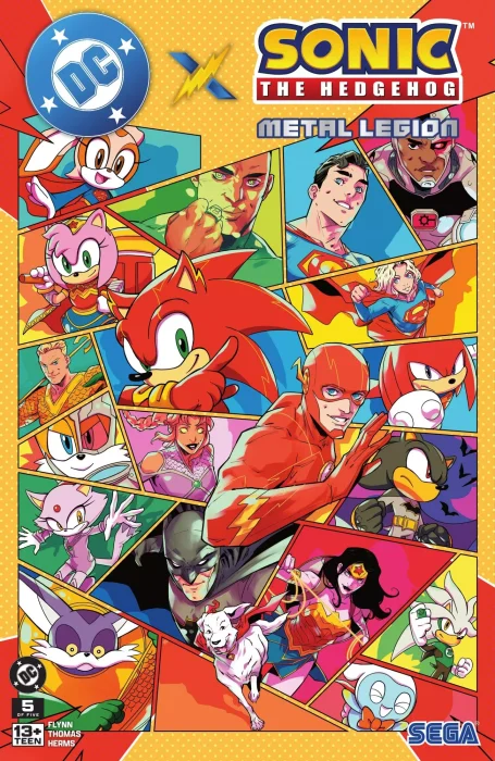 DC x Sonic the Hedgehog: The Metal Legion #5